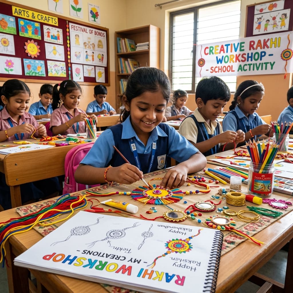 Rakhi Making Activity — Celebrating Culture Through Craft
