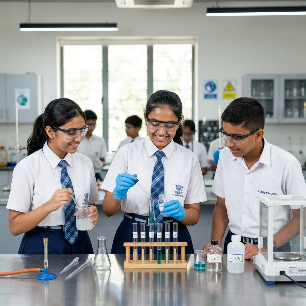 Students in School Lab